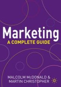 cover of the book Marketing: a complete guide