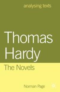 cover of the book Thomas Hardy: The Novels