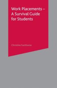 cover of the book Work Placements — A Survival Guide for Students