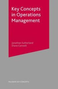 cover of the book Key Concepts in Operations Management