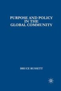 cover of the book Purpose and Policy in the Global Community