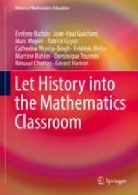 cover of the book Let History into the Mathematics Classroom