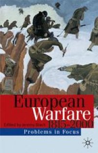 cover of the book European Warfare 1815–2000