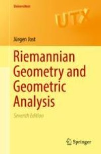 cover of the book  Riemannian Geometry and Geometric Analysis