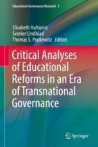 cover of the book Critical Analyses of Educational Reforms in an Era of Transnational Governance