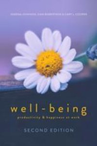 cover of the book WELL-BEING: Productivity and Happiness at Work