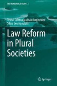 cover of the book  Law Reform in Plural Societies