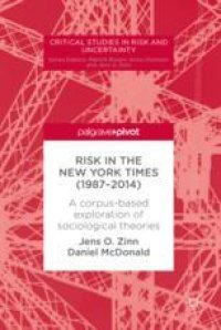 cover of the book Risk in The New York Times (1987–2014): A corpus-based exploration of sociological theories