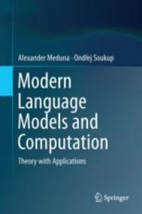 cover of the book Modern Language Models and Computation: Theory with Applications