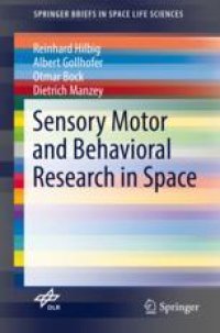 cover of the book Sensory Motor and Behavioral Research in Space