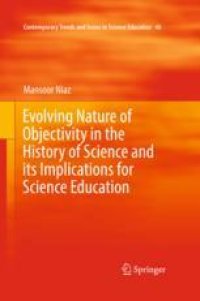 cover of the book  Evolving Nature of Objectivity in the History of Science and its Implications for Science Education