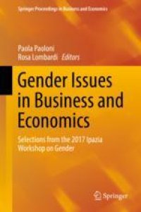 cover of the book Gender Issues in Business and Economics: Selections from the 2017 Ipazia Workshop on Gender