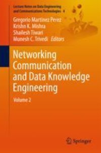 cover of the book Networking Communication and Data Knowledge Engineering