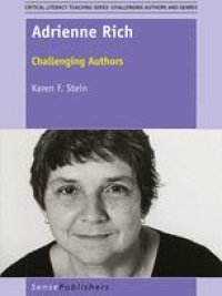 cover of the book  Adrienne Rich: Challenging Authors