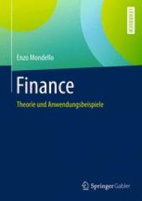 cover of the book  Finance: Theorie und Anwendungsbeispiele