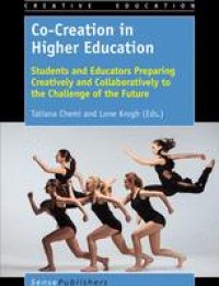 cover of the book  Co-Creation in Higher Education: Students and Educators Preparing Creatively and Collaboratively to the Challenge of the Future