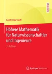 cover of the book  Höhere Mathematik für Naturwissenschaftler und Ingenieure