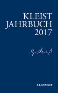 cover of the book KLEIST-JAHRBUCH 2017