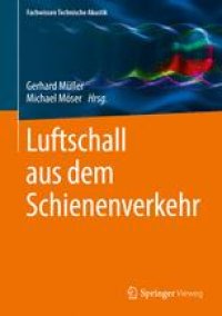 cover of the book Luftschall aus dem Schienenverkehr