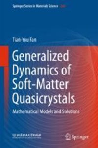 cover of the book  Generalized Dynamics of Soft-Matter Quasicrystals: Mathematical models and solutions