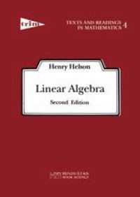 cover of the book  Linear Algebra