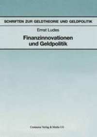 cover of the book Finanzinnovationen und Geldpolitik