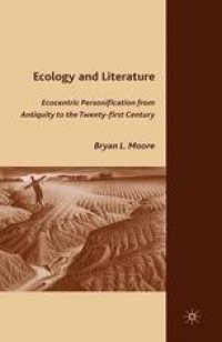 cover of the book Ecology and Literature: Ecocentric Personification from Antiquity to the Twenty-first Century