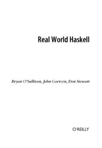 cover of the book Real World Haskell