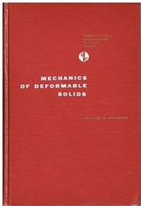 cover of the book Mechanics of Deformable Solids