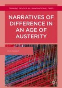 cover of the book  Narratives of Difference in an Age of Austerity