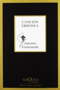 cover of the book Canción errónea