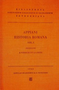 cover of the book Appiani Historia Romana