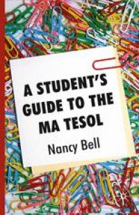 cover of the book A Student’s Guide to the MA TESOL