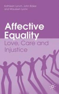 cover of the book Affective Equality: Love, Care and Injustice