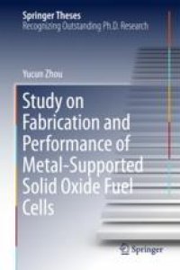 cover of the book  Study on Fabrication and Performance of Metal-Supported Solid Oxide Fuel Cells