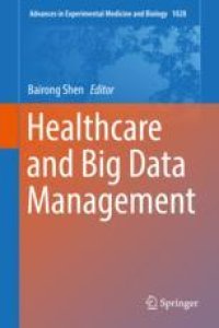 cover of the book  Healthcare and Big Data Management