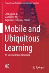 cover of the book  Mobile and Ubiquitous Learning: An International Handbook