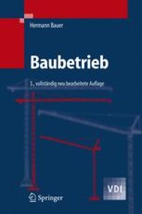 cover of the book  Baubetrieb