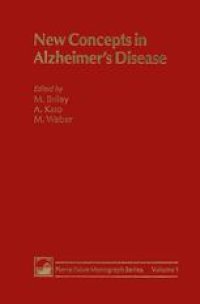 cover of the book New Concepts in Alzheimer’s Disease