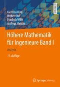 cover of the book Höhere Mathematik für Ingenieure Band I: Analysis