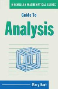 cover of the book Guide to Analysis