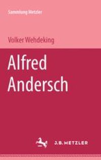 cover of the book Alfred Andersch