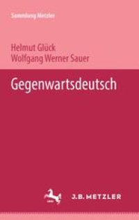 cover of the book Gegenwartsdeutsch