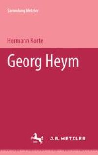 cover of the book Georg Heym