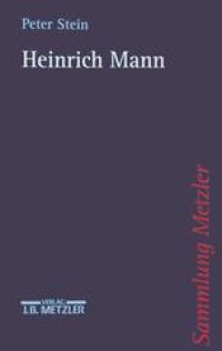 cover of the book Heinrich Mann