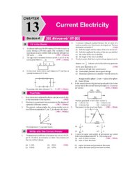 cover of the book Current Electricity Electrical Circuits IIT JEE Chapterwise Solution 1978 to 2017 AIEEE IIT JEE main included