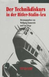 cover of the book Der Technikdiskurs in der Hitler-Stalin-Ära