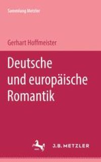 cover of the book Deutsche und europäische Romantik