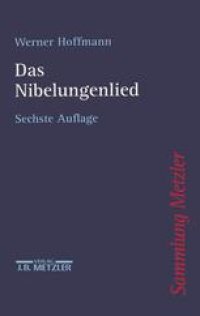 cover of the book Nibelungenlied