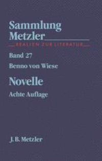 cover of the book Novelle